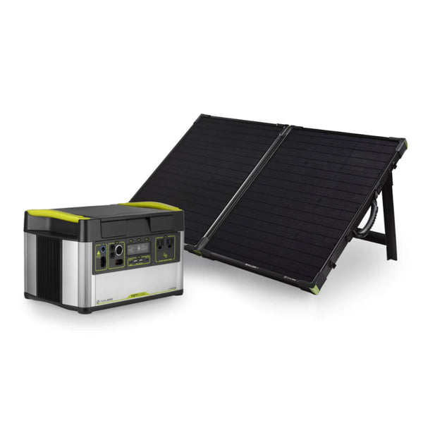 Goal Zero Yeti 1000X 120V Solar Kit w/Boulder 100BC