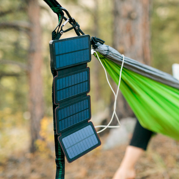 Solar-powered Camping Light 4 in 1 Solar Power Bank 